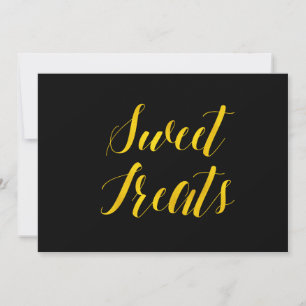 Invitación Letrero de Boda Chic de "Dulces Delicias" con Hoju