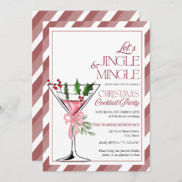 Invitación Let's Jingle and Mingle Holiday Party 