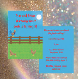 Invitación Levántate y Brilla Es Hora de Fiesta