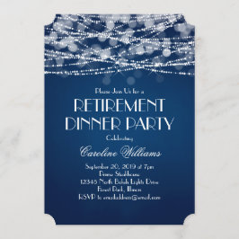 Invitación Leyenda blanca sobre retiro azul