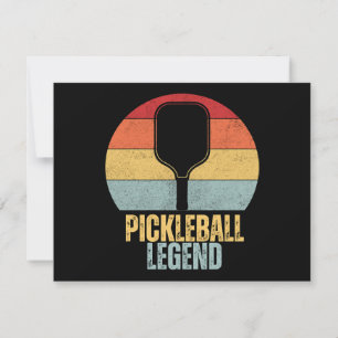 Invitación Leyenda Divertida de Pickleball