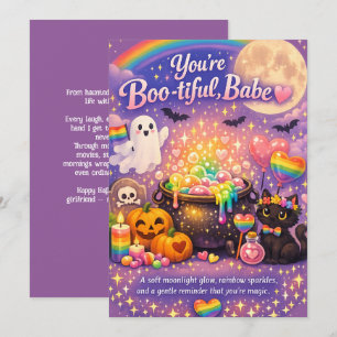 Invitación 🎃🌈 LGBT Para Mi Bella Dama