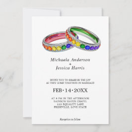 Invitación 🌈 LGBTQ Entrelazados en Orgullo – Clásico
