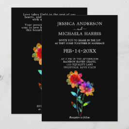 Invitación 🌈 LGBTQ Unidos en Ascenso Petals & Pride