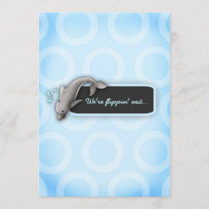 Invitación LGC Flippin' Out Twins Baby Shower