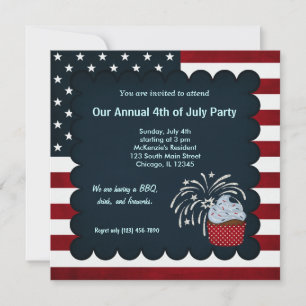 Invitación Libertad 4 de julio