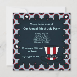 Invitación Libertad 4 de julio