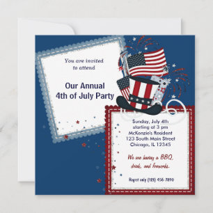 Invitación Libertad 4 de julio