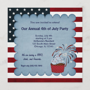 Invitación Libertad 4 de julio