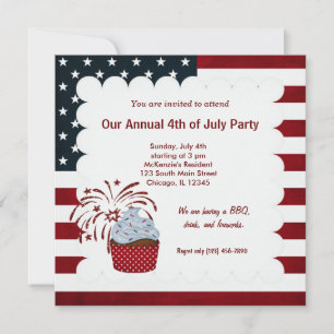 Invitación Libertad 4 de julio