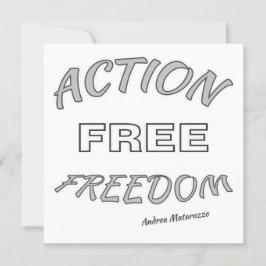 Invitación Libertad de acción