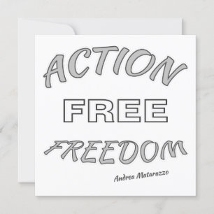 Invitación Libertad de acción