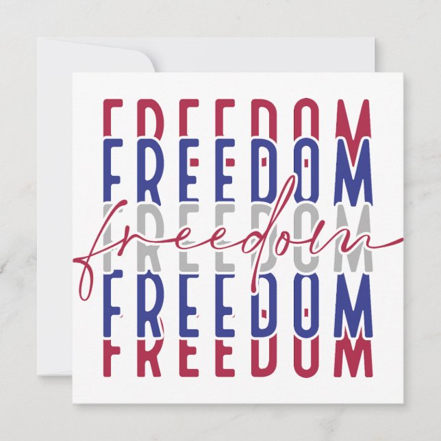 Invitación Libertad Kamala Harris (Anverso)