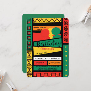 Invitación Libertad tras el mes de historia negra. Fiesta de