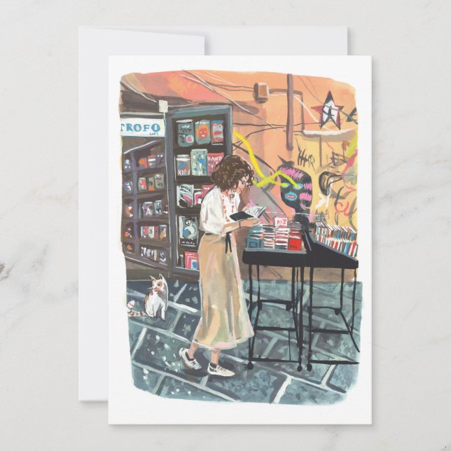 Invitación Librería de Napoli (Anverso)