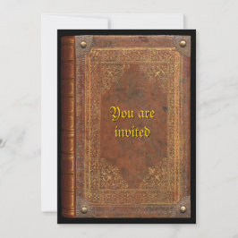 Invitación Libro Antiguo