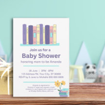 Libro Baby Shower, Brunch y libros, género neutral