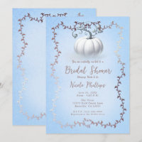 Libro Blanco de Calabaza Nupcial Rosa Dorado Azul