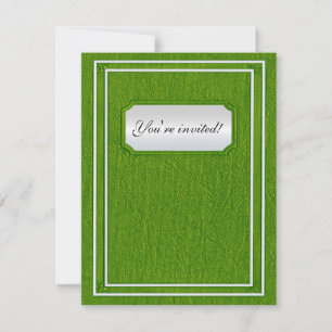 Invitación Libro de bodas con cubierta vieja
