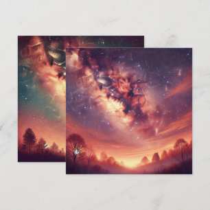 Invitación Libro de carátulas de la Vía Láctea para la Galaxi