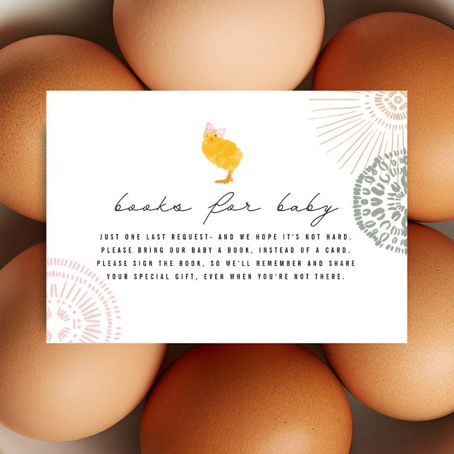 Invitación Libro de Chick Books Para La Niña En Baby Shower (Subido por el creador)