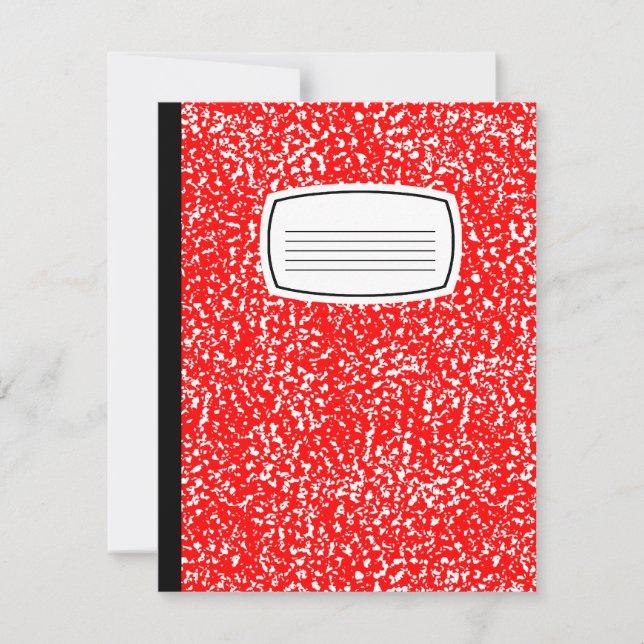 Invitación libro de composición (Anverso)