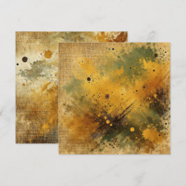 Invitación Libro De Crapbook De Tinta Dolorosa Imprimible Gol