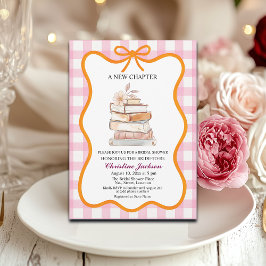 Invitación Libro de cuentos "A New Chapter" Coquette Bridal S
