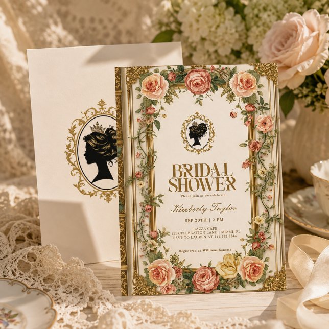 Invitación Libro de cuentos vintage nueva capítulo Despedida  (Subido por el creador)