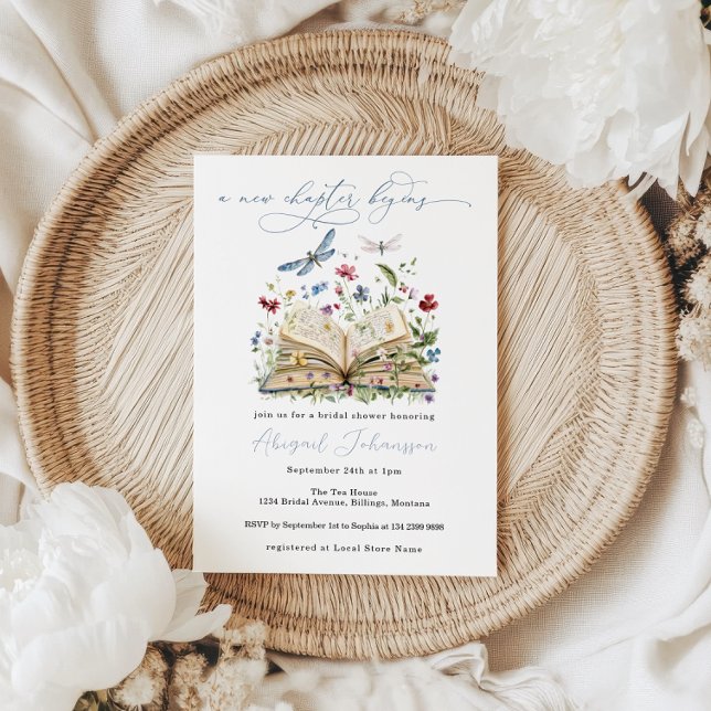 Invitación Libro de Flores Silvestres Nuevo capítulo comienza (Subido por el creador)