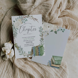 Invitación Libro de historias sobre género en Baby Shower dig