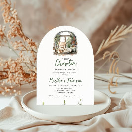 Invitación Libro de historias Un nuevo capítulo sobre Baby Sh