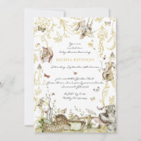 Libro de historias | Woodland Forest Baby Shower