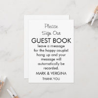 libro de invitados de boda Audio