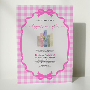 Invitación Libro Floral de Boda Feliz para Siempre