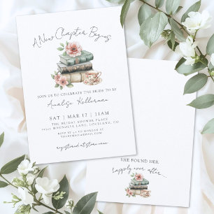Invitación Libro Nuevo Capítulo Lluvia de Flores Nupciales