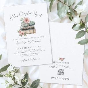 Invitación Libro Nuevo Capítulo Lluvia de Flores Nupciales