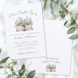 Invitación Libro Nuevo Capítulo Taller de Novia Wildflower