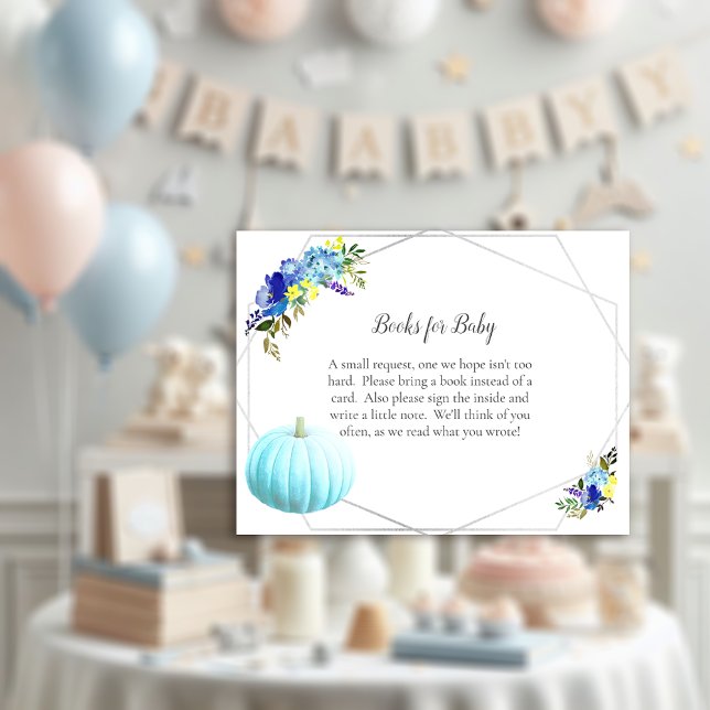 Invitación Libros De Baby Shower De Calabaza Para Bebés | Azu (Subido por el creador)