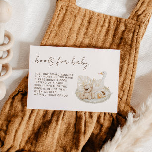 Invitación Libros de Boho para la Ducha Neutral de Género Inf
