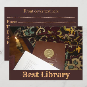 Invitación Libros del siglo pasado