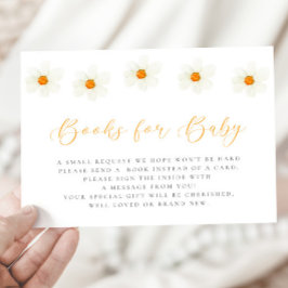 Invitación Libros neutrales de Baby Shower para bebé