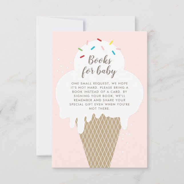 Invitación Libros para la Fiesta de Cumpleaños del Bebe Helad (Anverso)