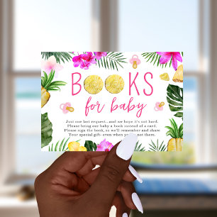 Invitación Libros Para Pineápoles Bebés Y Pacificadores Ducha