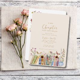 Invitación Libros y Brunch Un nuevo capítulo de Baby Shower