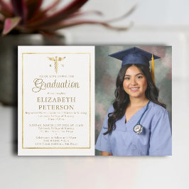 Invitación Licenciatura en Enfermería Graduación en Caduceum 