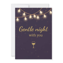 Light Night Party Invite