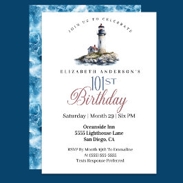 Invitación Lighthouse 101st Birthday