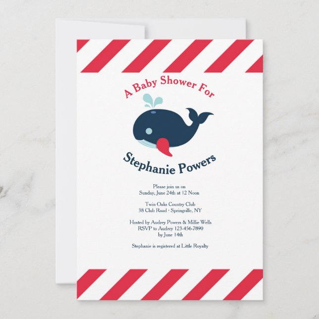 Invitación Li'l Squirt (Anverso)