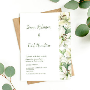 Invitación LILY Blossom Elegance